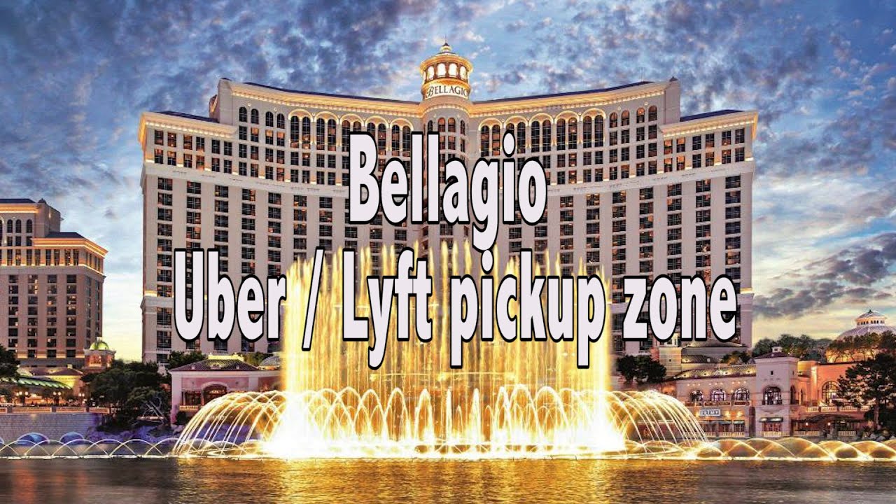 Rideshare Pickup at Bellagio Las Vegas