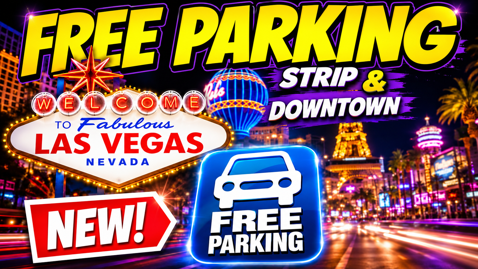 Free Parking on the Las Vegas Strip: Complete Guide for Tourists & Locals (2026)