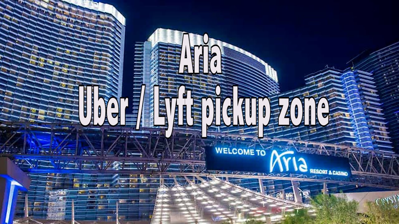 Rideshare Pickup at ARIA Resort & Casino